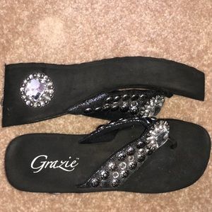 Grazie bling sandals